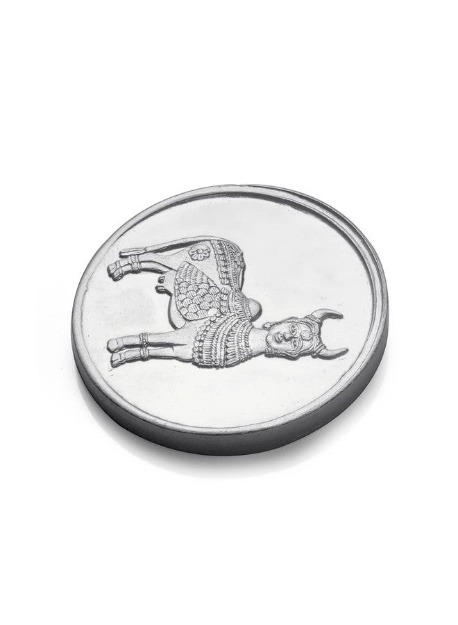 Pray Everyday Kamdhenu Silver Plated Coin (Set of 7 Coins) | Kamdhenu Sikke | Kamdhenu Coin | Silver-Plated Coin | Coin | Coins | Coin Collection |Religious Coins - Image 3